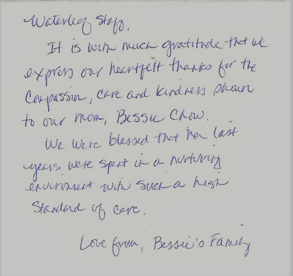Testimonials The WaterLeaf