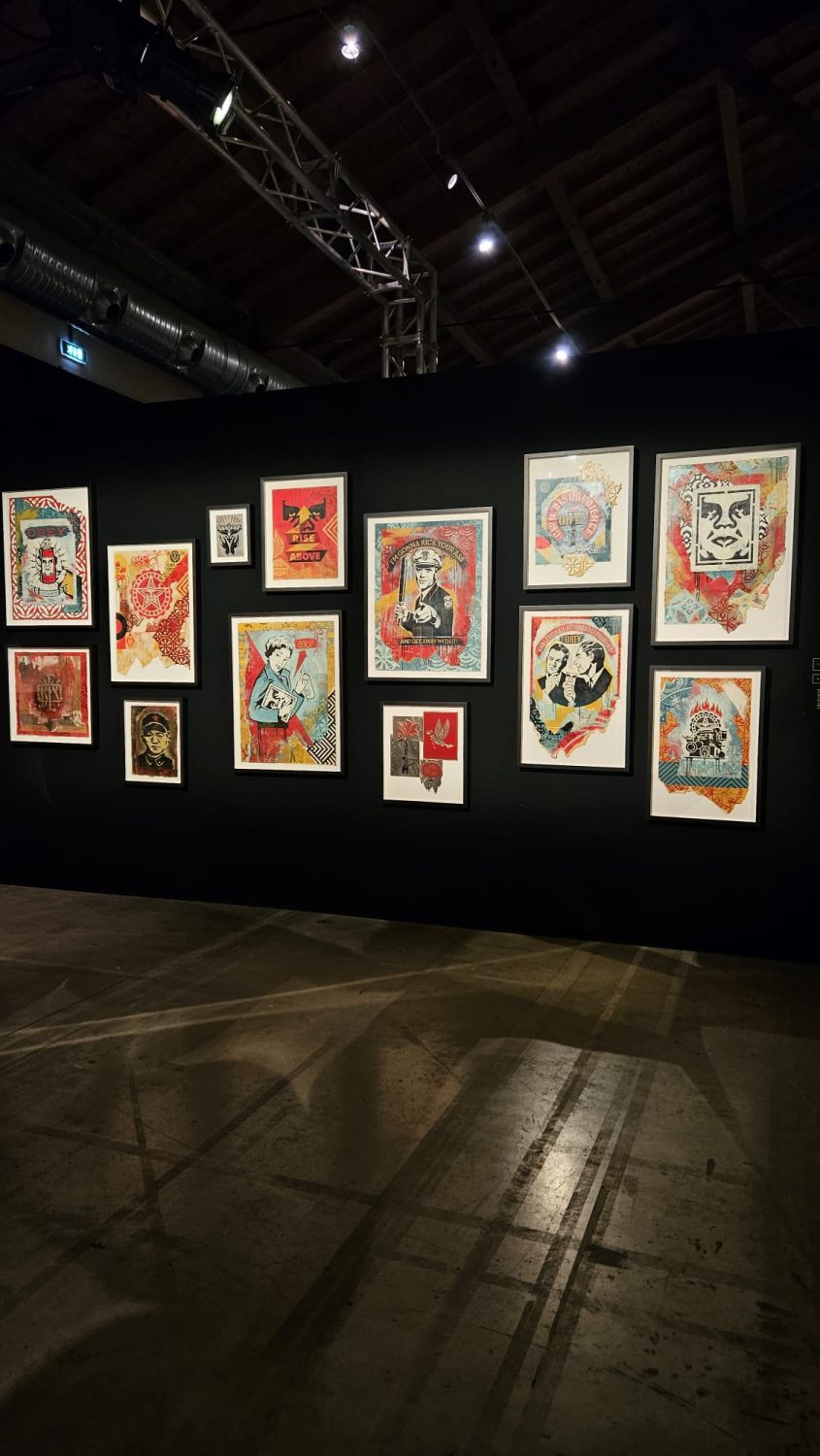 mostra obey Shepard Fairey