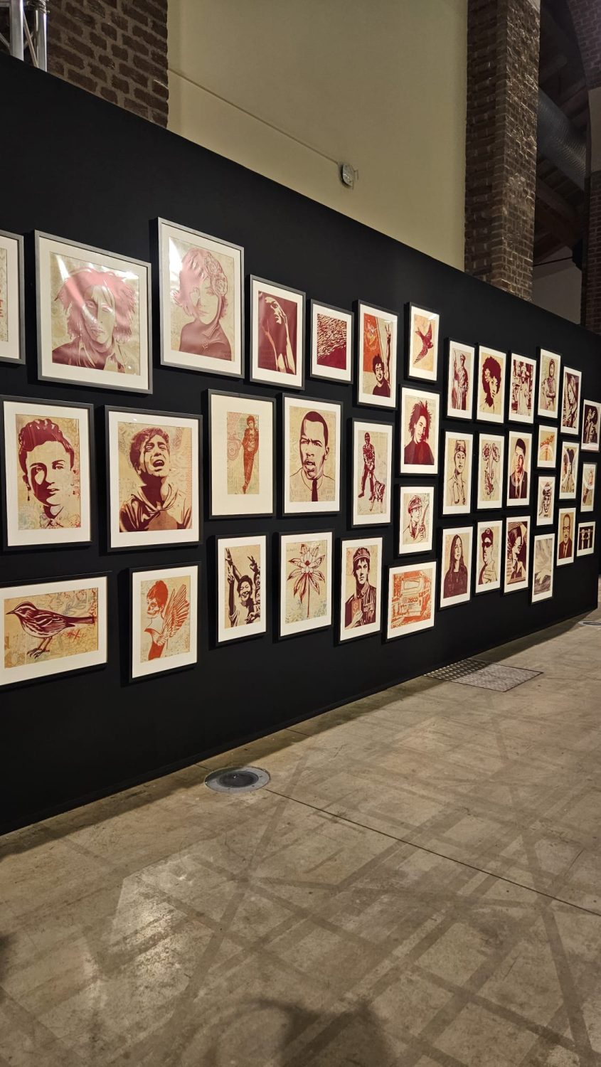 mostra obey Shepard Fairey