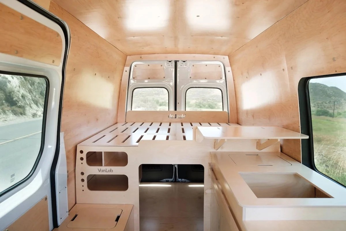 Convert Your Van in 48 Hours with this 9k VanLab Camper Kit The
