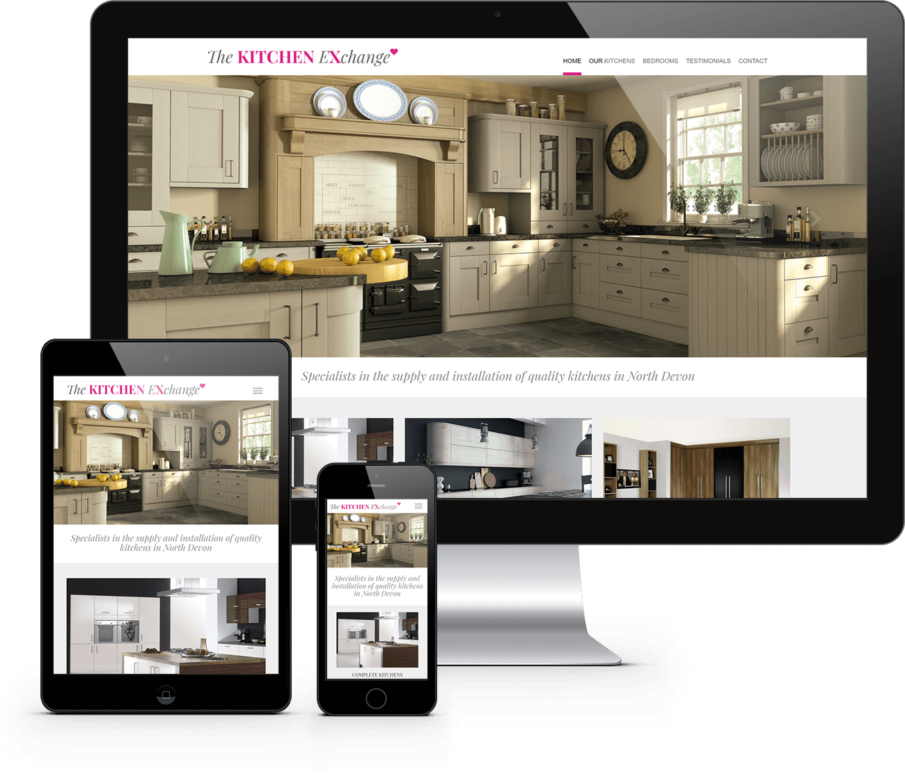 The Kitchen Exchange site Design North Devon