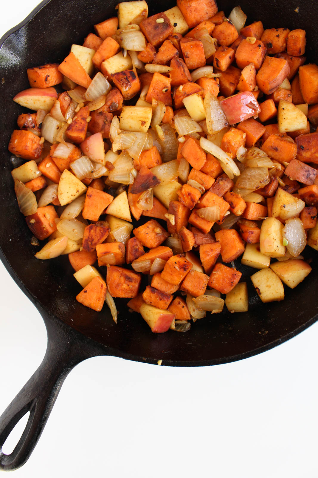 Caramelized Apple, Onion & Sweet Potato Hash The Wheatless Kitchen