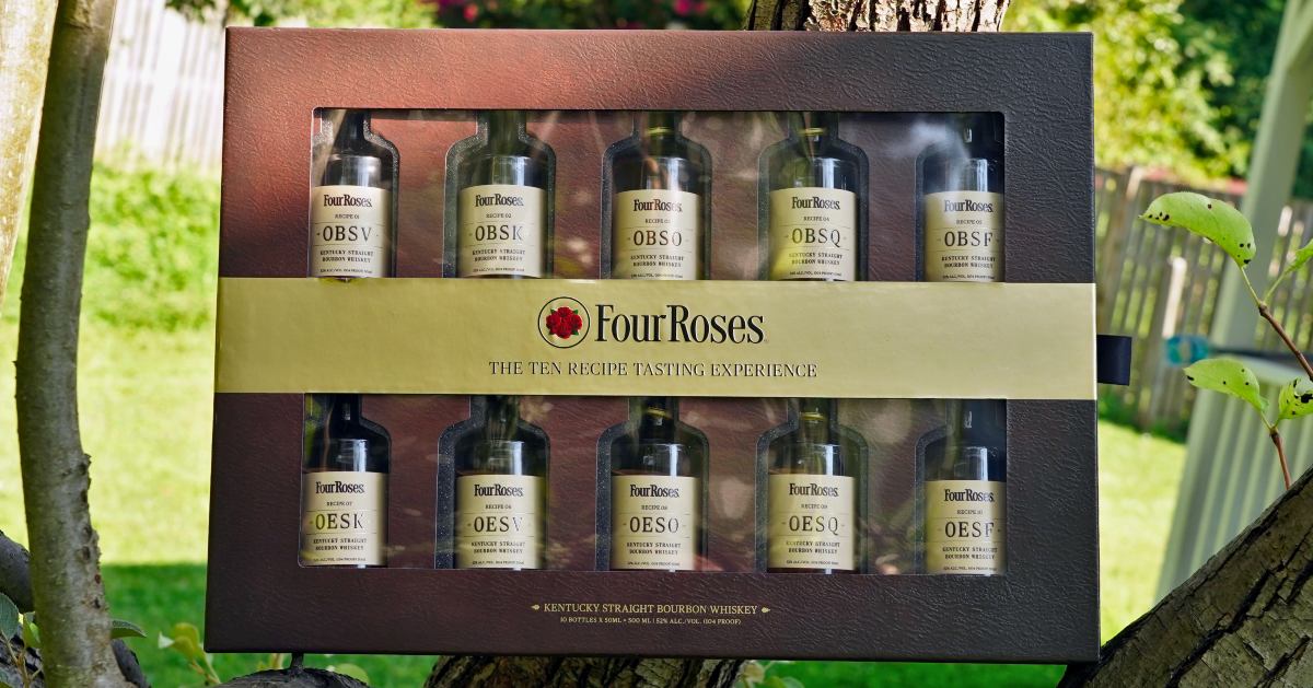 Four Roses Ten Recipe Tasting Experience [In Depth] The Whiskey Shelf