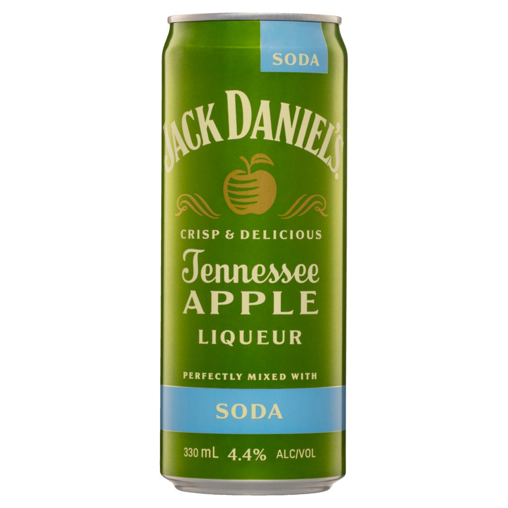 Jack Daniel's Apple & Soda (10X330ML) The Whisky Hub