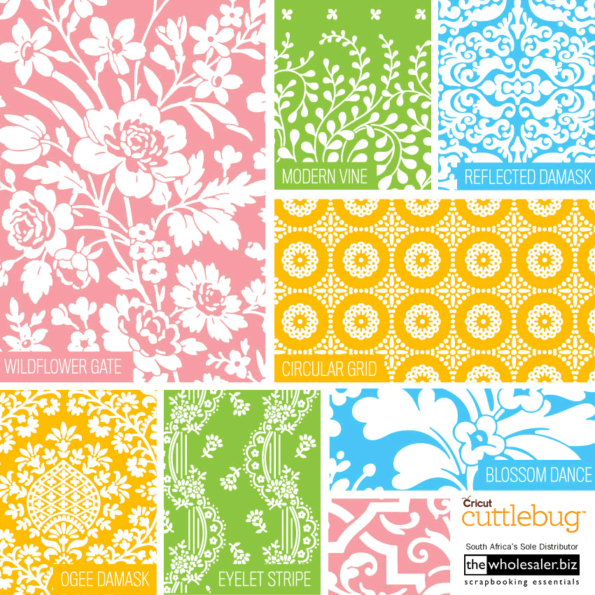 Anna Griffin Embossing Folders to use with your Cricut Cuttlebug