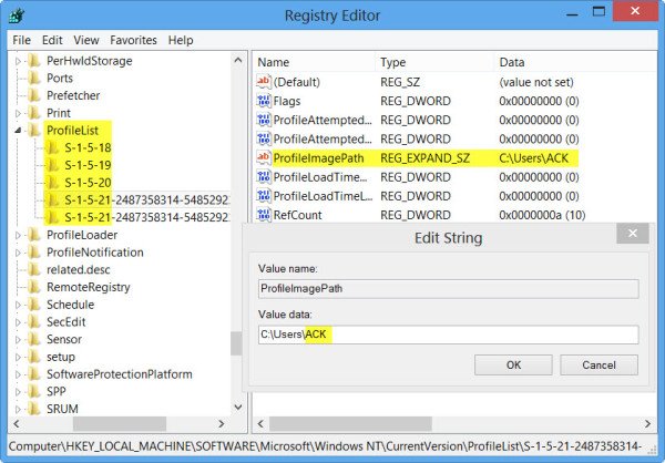 How to change User Account Name in Windows 11/10