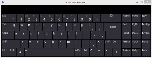 Windows OnScreen Keyboard Options and Settings in Windows 11/10