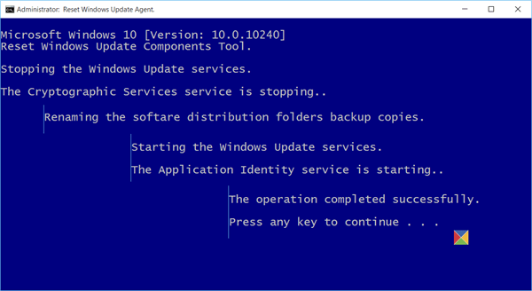 Download Reset Windows Search PowerShell script from Official.