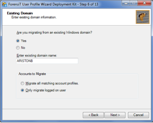 ForensiT User Profile Wizard Free download and software.