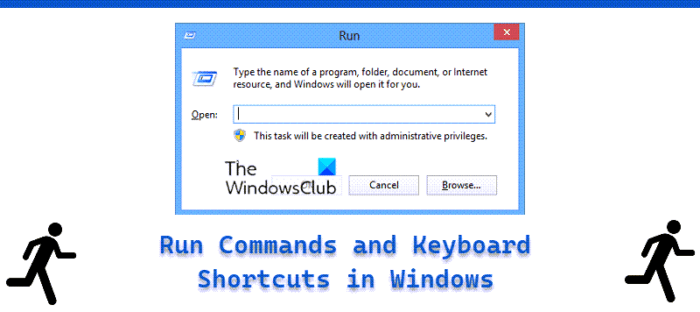 List of Run Commands in Windows 11/10