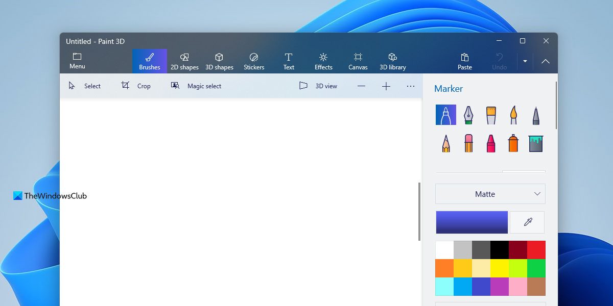 How to use Paint 3D App to create cool 3D Images in Windows