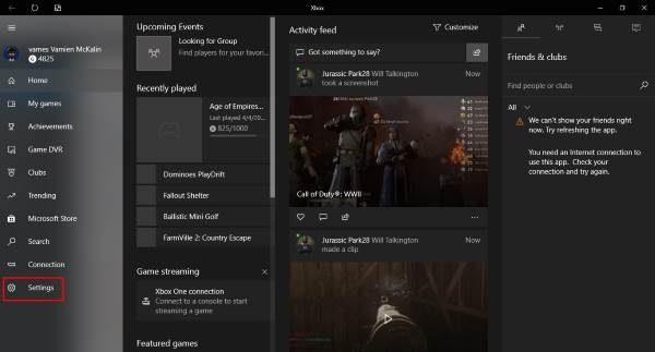 Windows 10 Xbox Game bar not working or opening Windows 10 Xbox Game bar not working or opening