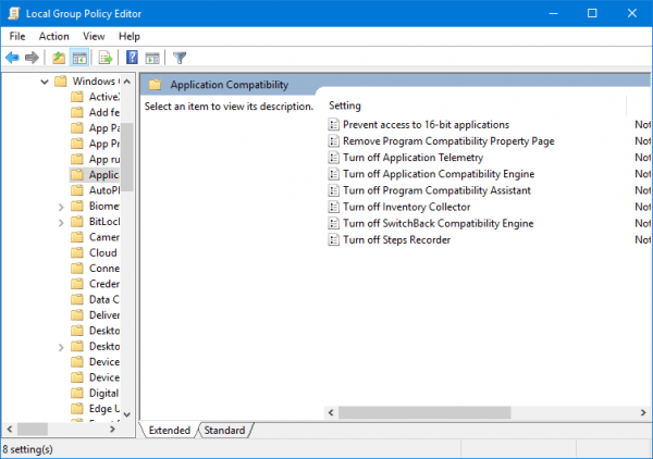 Add or Remove Compatibility tab in App Properties in Windows 11.