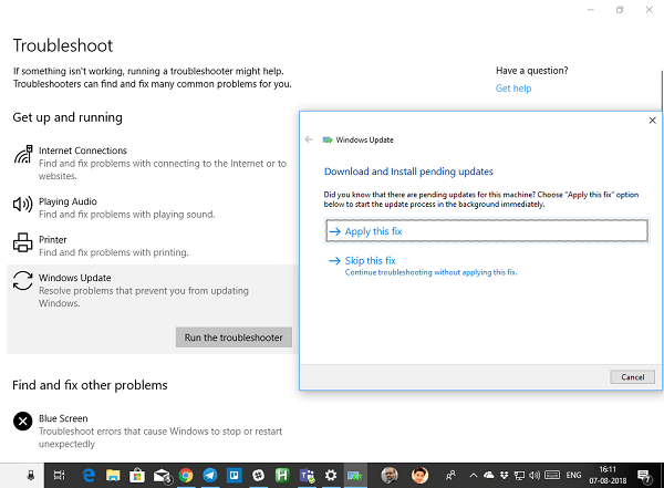 Fix Windows Update Error 0x800f0900 on Windows 11/10