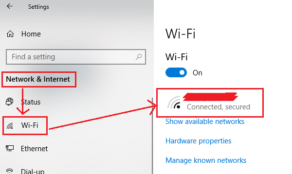 Windows doesn’t have a network profile for this device