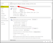 How To Set Working Hours In Outlook Calendar