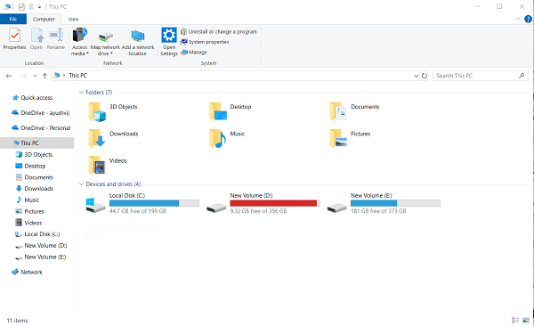 CD/DVD icon not showing in Windows File Explorer