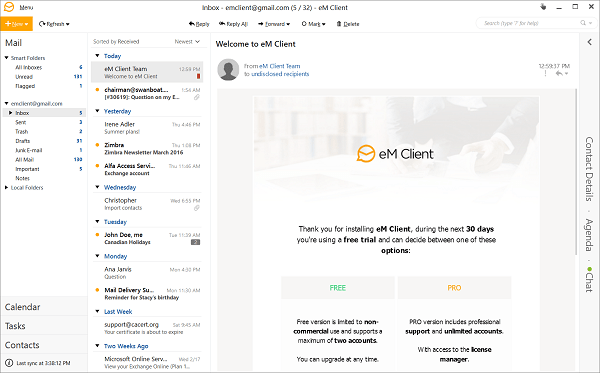 Best Free Email Clients for Windows 11/10 PC
