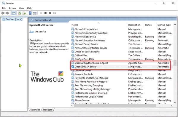Configure and use OpenSSH client and server on Windows 11/10