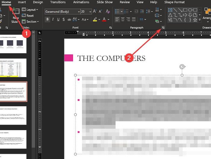 How to create and use a Hanging Indent in Microsoft PowerPoint