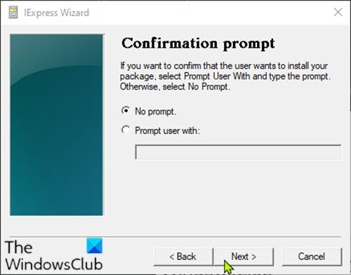 Convert PowerShell script (PS1) file to EXE with IExpress in Windows