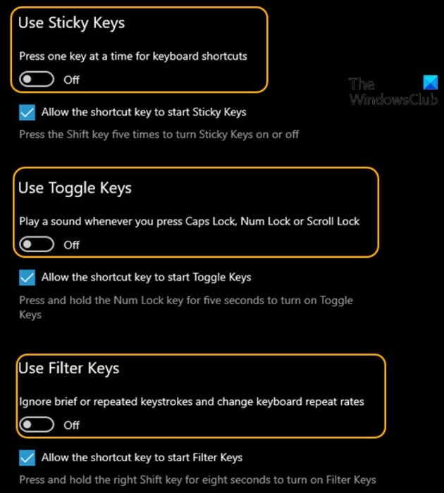 Keyboard making beeping noise when typing in Windows 10