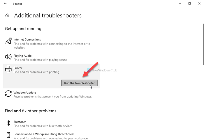 Troubleshooting offline printer problems in Windows