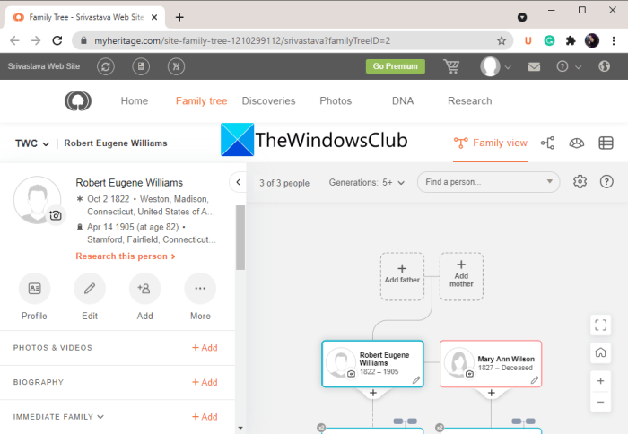 How to Create, View, and Edit GEDCOM file in Windows 11/10