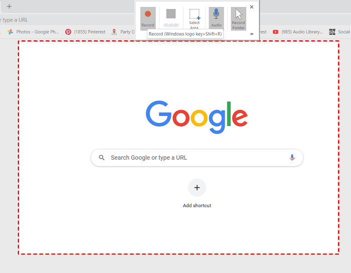 to record your screen