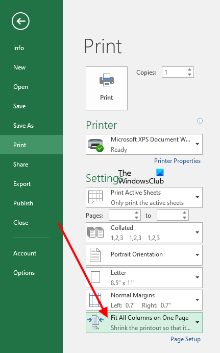 Cannot print from Excel? Fix Excel printing problems in Windows 11/10