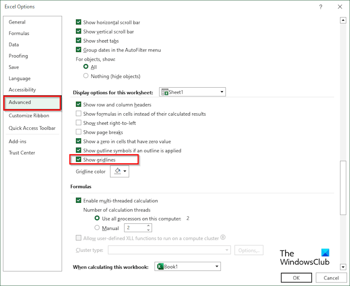 Excel not printing gridlines properly [Fix]