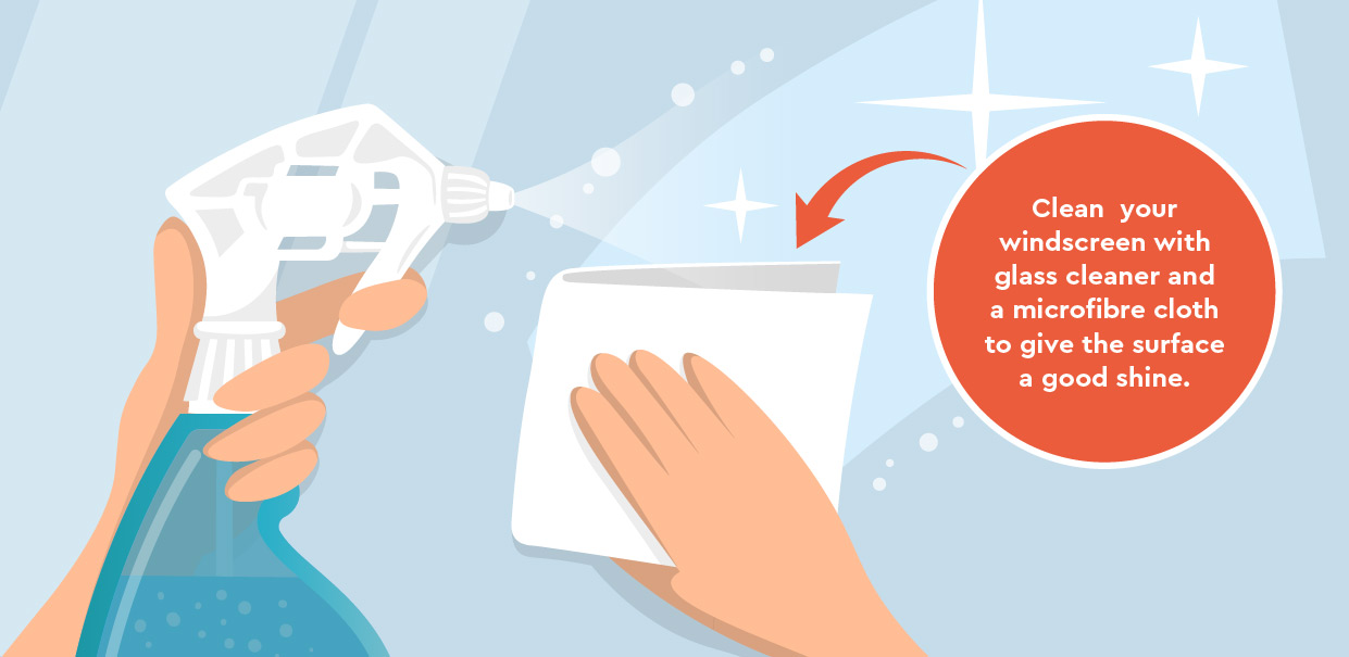 How to Clean your Car Windscreen for Sparkling Results