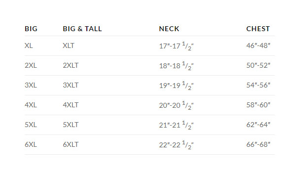 Large size mens clothing store | Fashion for big and tall guys
