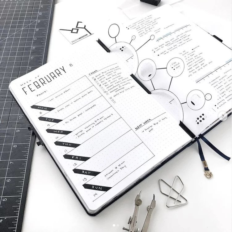 15 Creative Bullet Journal Weekly Spread Ideas Wonder Forest