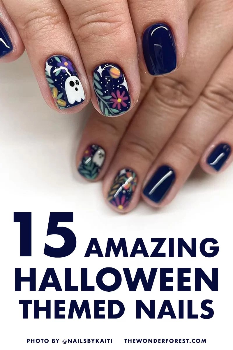 Halloween Gel Nail Designs