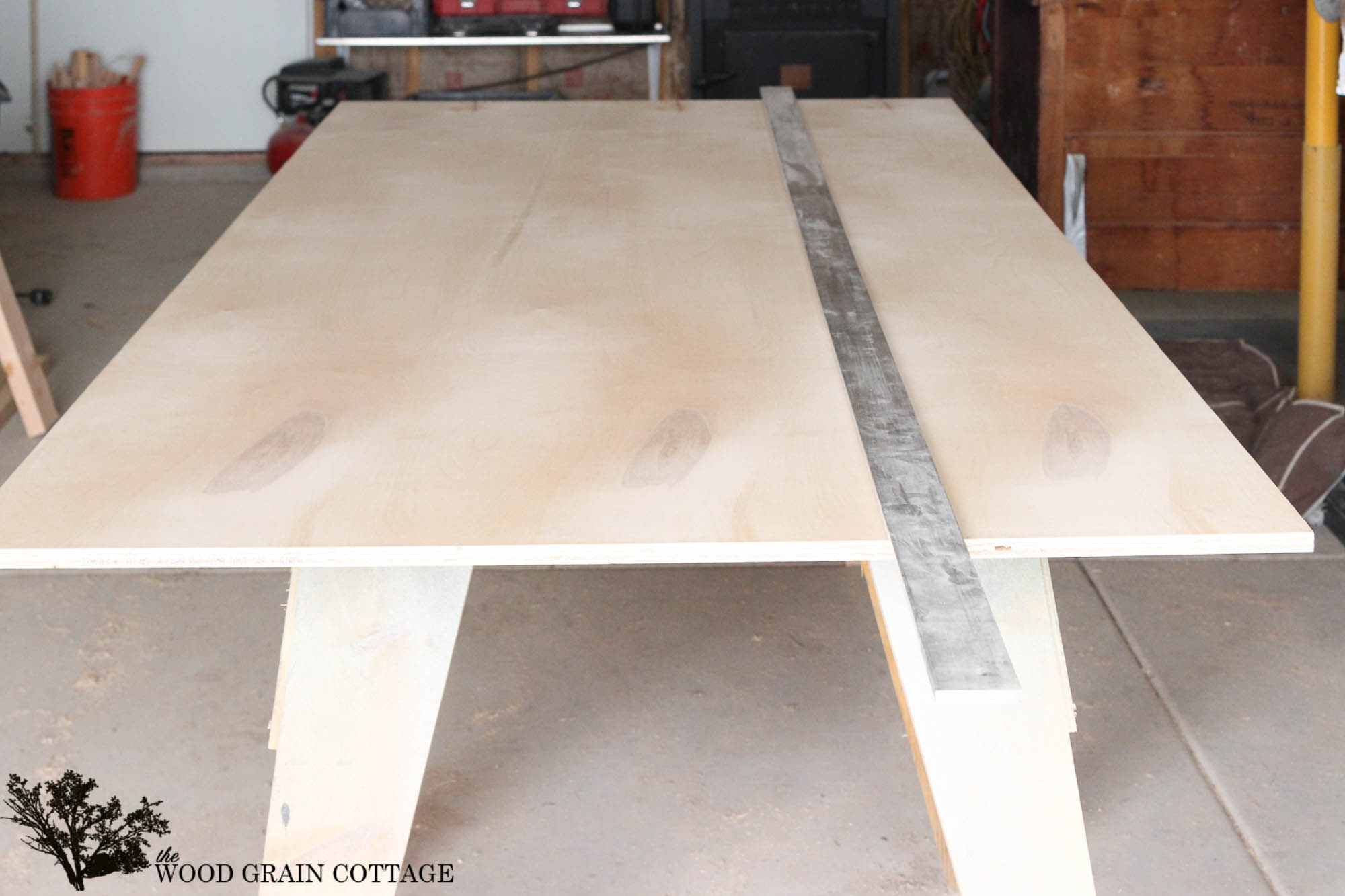 DIY Shipping Counter The Wood Grain Cottage