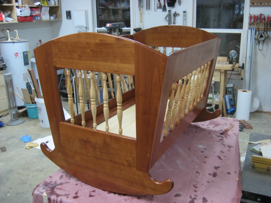 Rocking Baby Cradle The Wood Whisperer