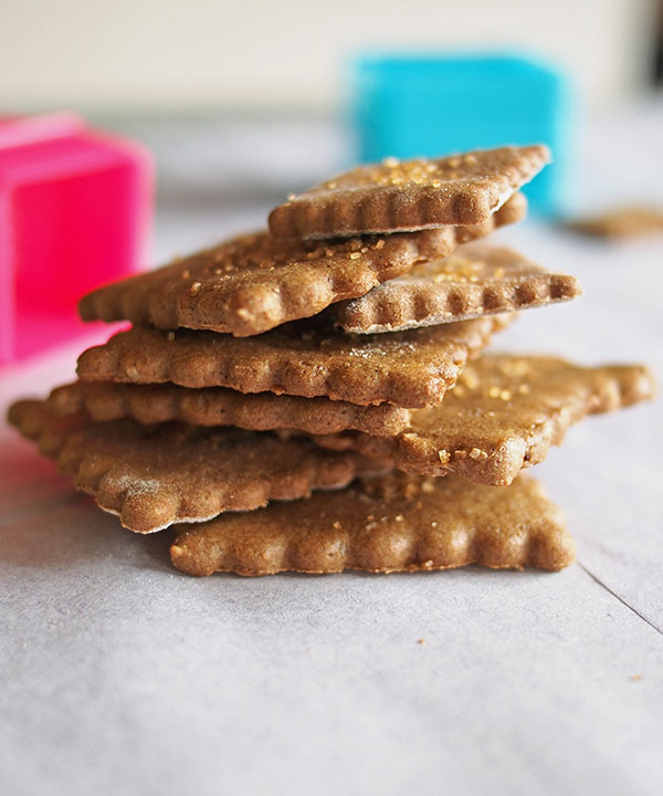 Graham Crackers with Buckwheat Flour (Gluten Free) the Worktop