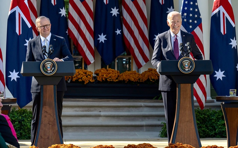US and Australia bolster alliance with cooperation in defense, tech and