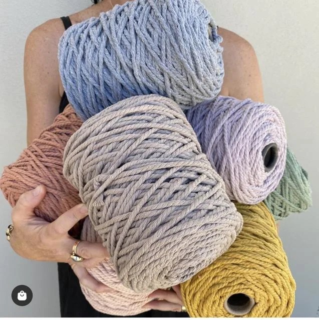 How to Select Measure and Knot your Macramé Cords