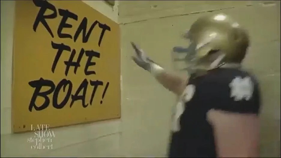 Colbert Shows the Sound Financial Advice 'Rudy' Gets After NCAA's Court