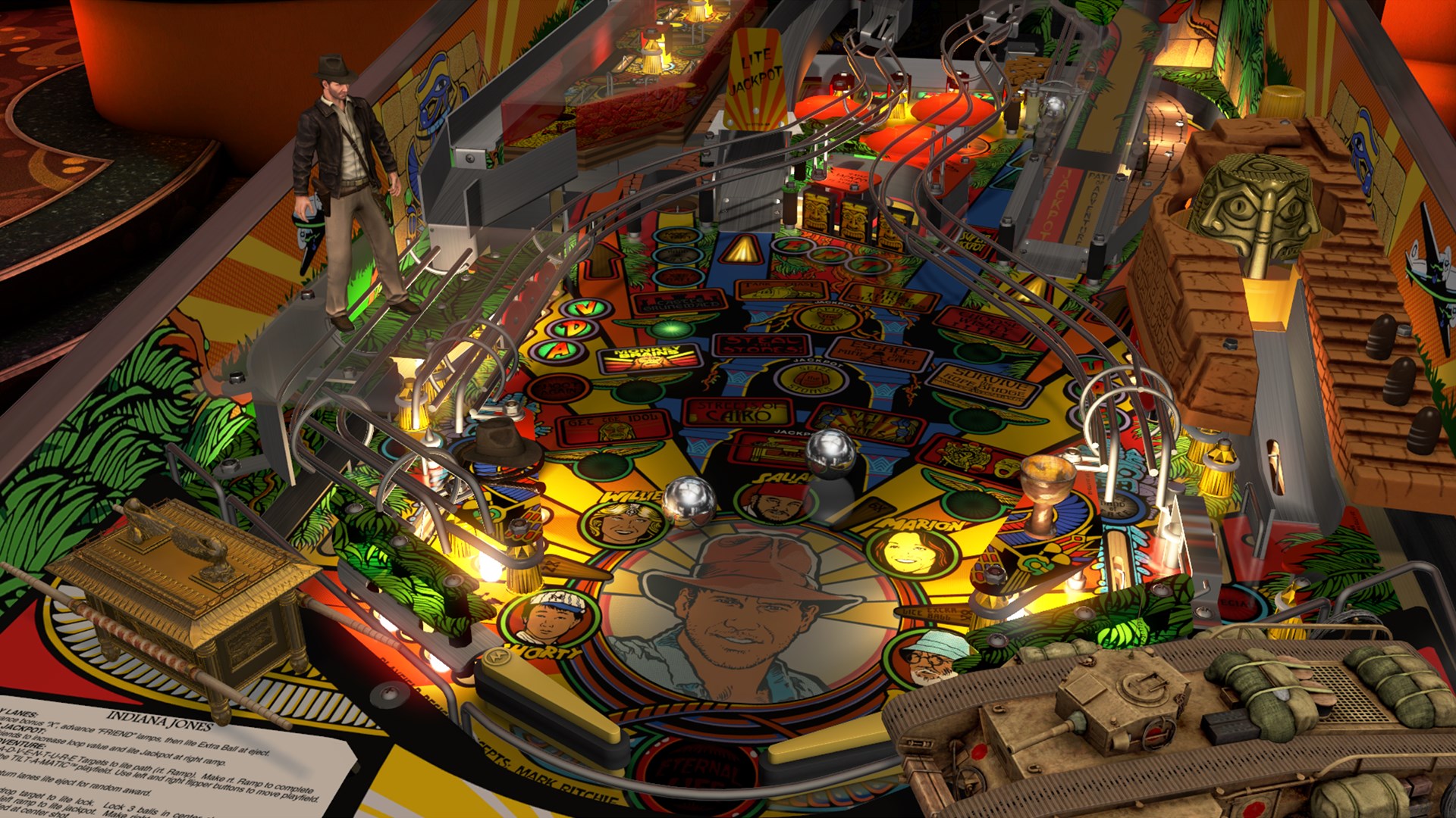 Fortune and Glory Awaits in Indiana Jones The Pinball Adventure DLC