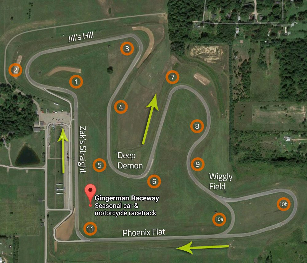 Gingerman Raceway Driving Tips Xtreme Xperience