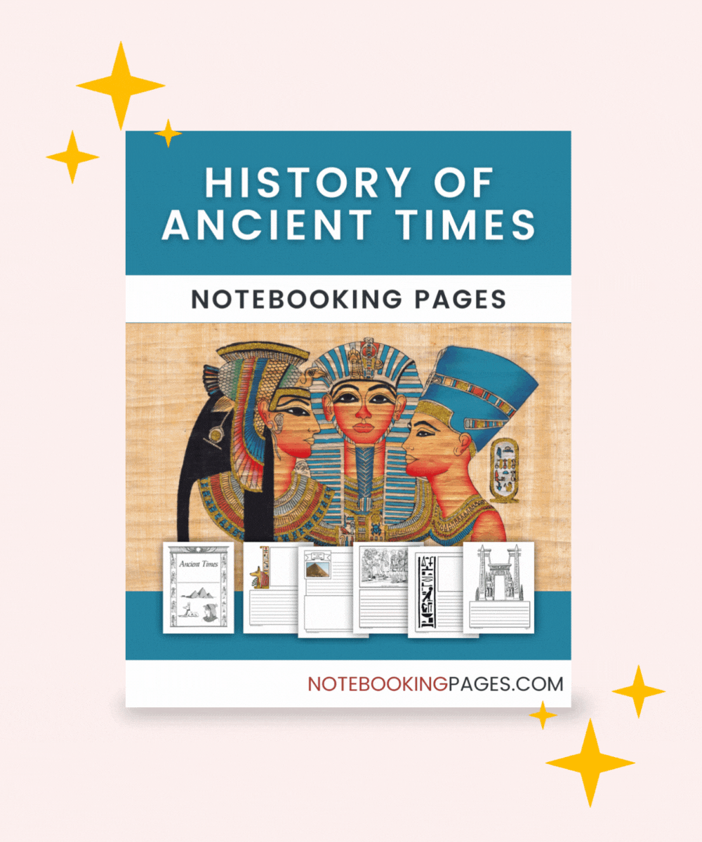 Ancient Times Notebooking Pages