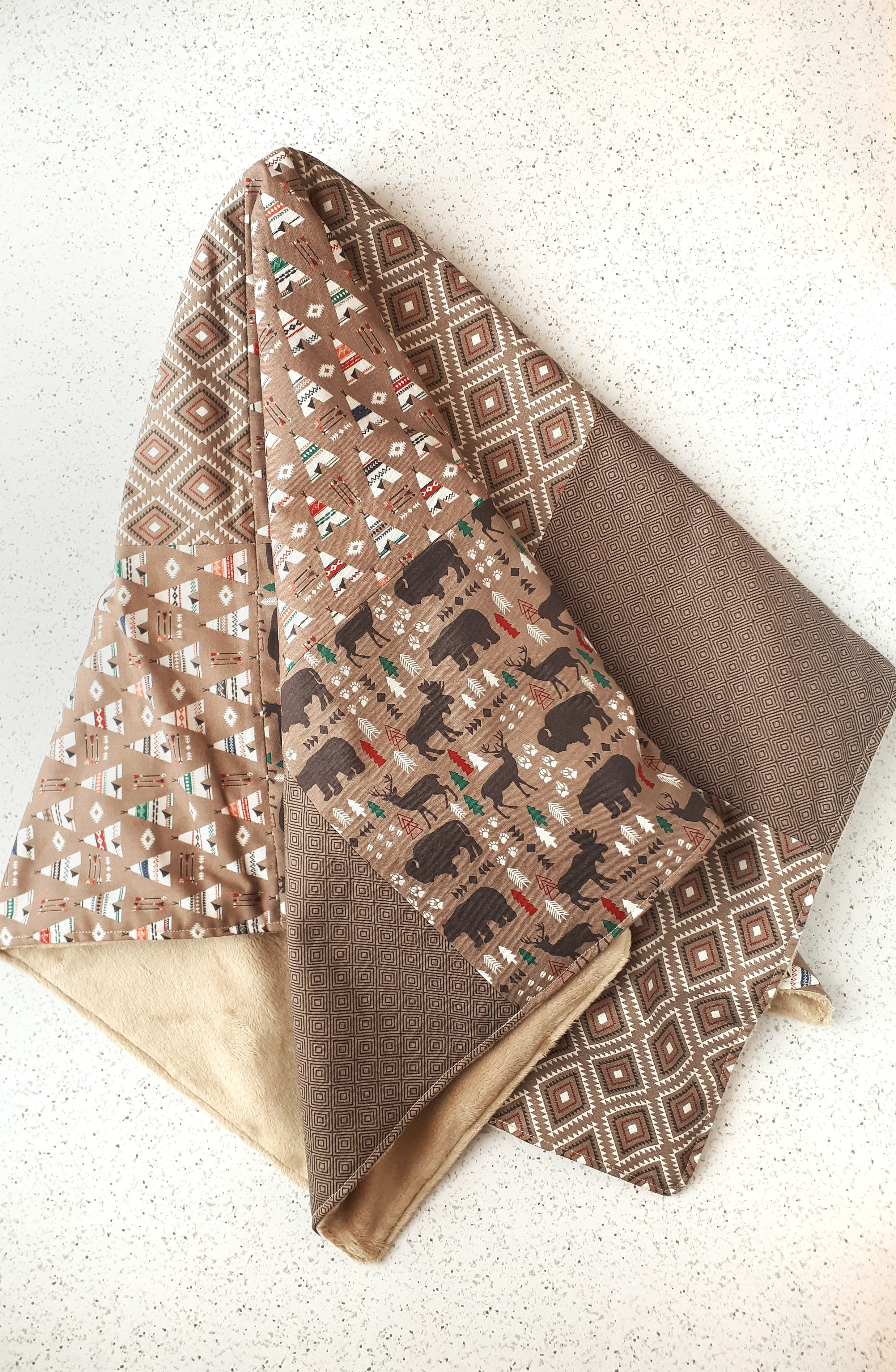 DIY Patchwork Baby Blanket 2 Hour Sewing Project DIY Patchwork Baby Blanket 2 Hour Sewing Project