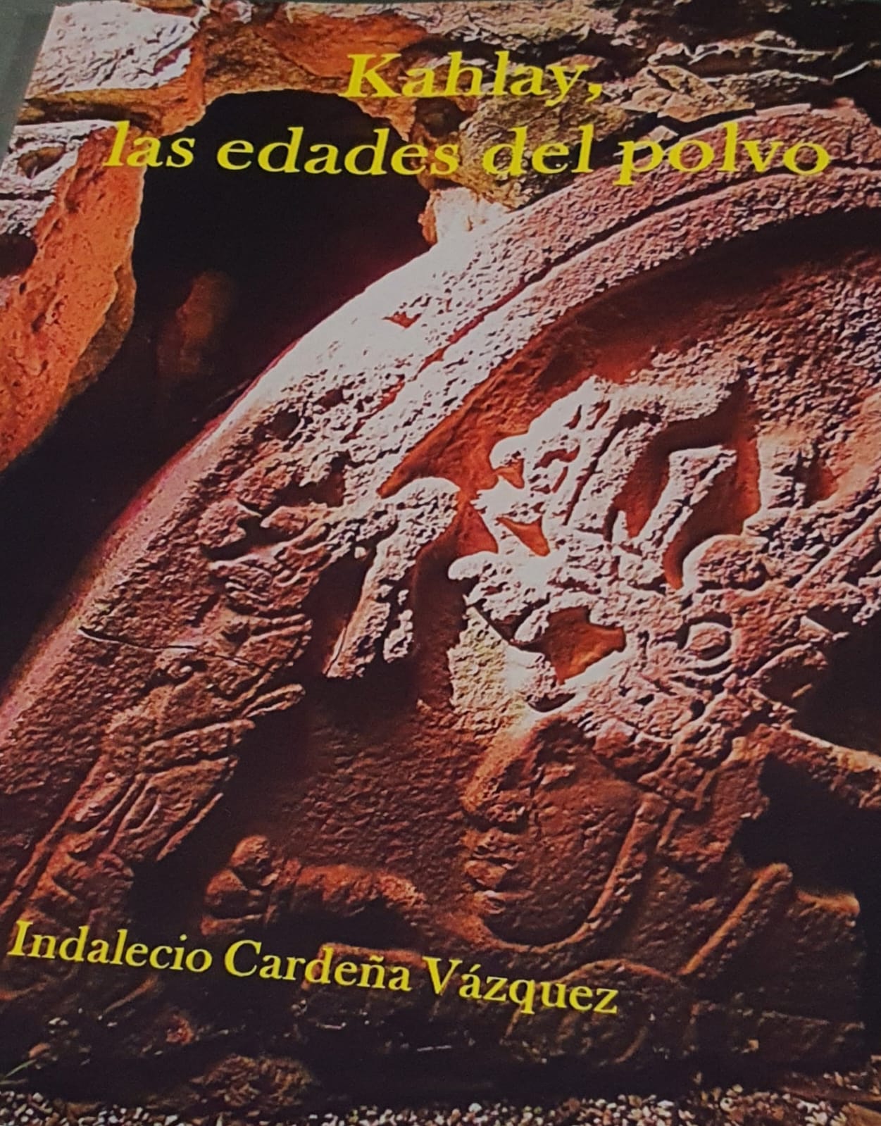 “Kahlay, the ages of dust” a poetry book by Indalecio Cardeña The