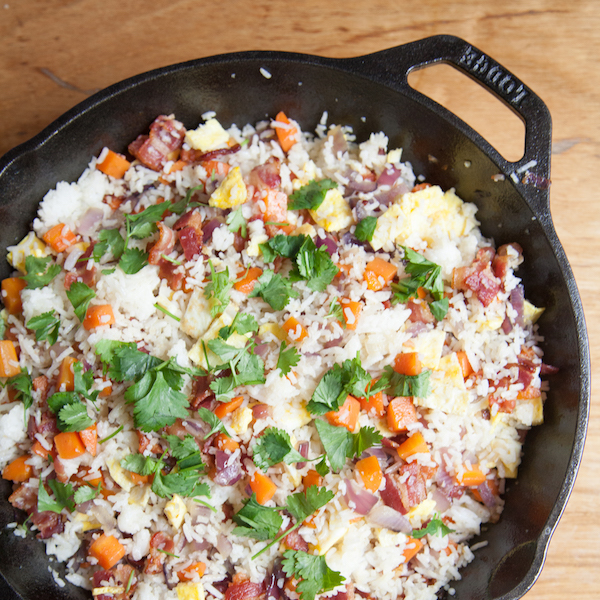 Bacon Fried Rice • Zestfull