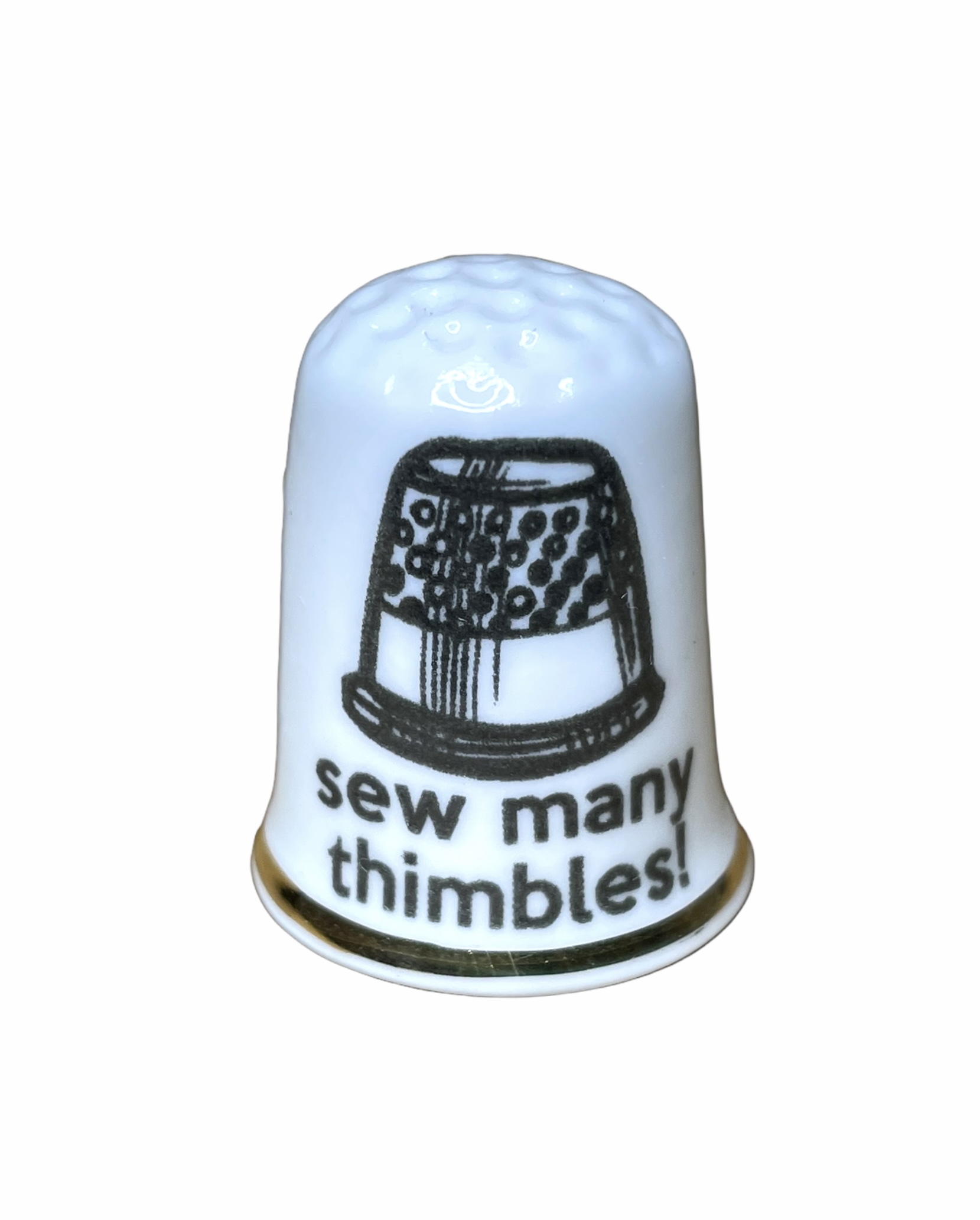 Personalised Sew Many Thimbles Thimble The Thimble Guild