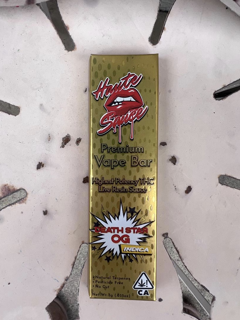 Haute Sauce Disposable Death Star OG 1 Gram Indica Thin Air