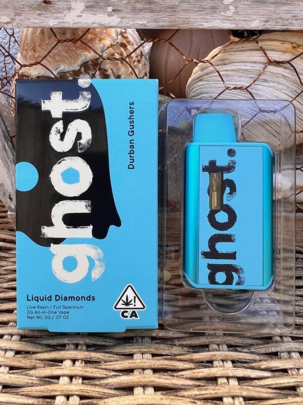 Ghost Disposable Durban Gushers Liquid Diamonds Live Resin 2Gram